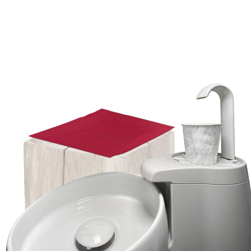 Tork Soft Napkins burgundy | 33 x 33 cm