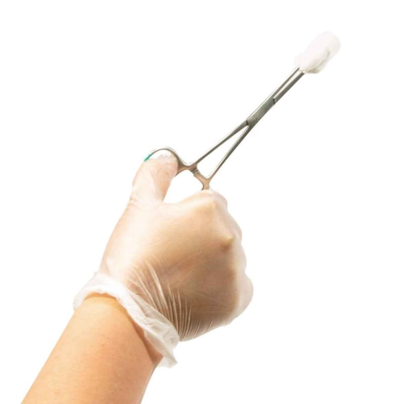 Teqler Vinyl Examination Gloves, Powder-free Size S