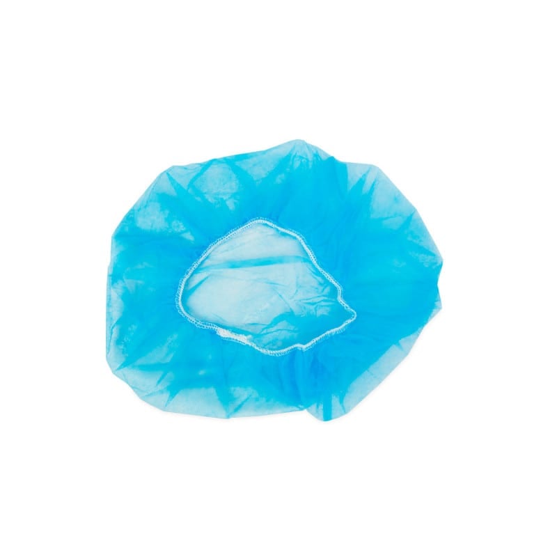 Mob Caps, Bouffant Style blue