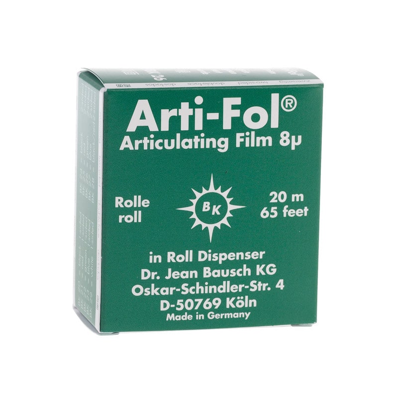 Arti-Fol Articulation Foil green | Dispenser Box