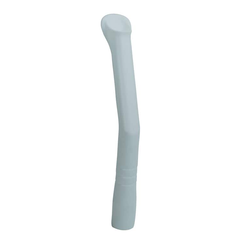 BluJet-Color Aspirator Tips, 10 Units grey