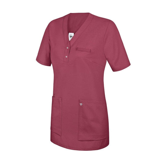 Ladies' Pullover Tunic burgundy | L