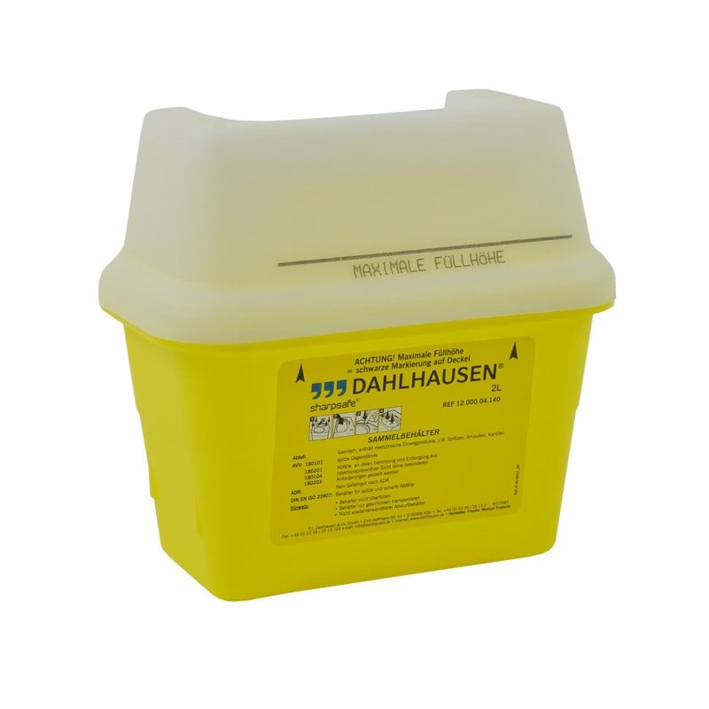 Sharpsafe Sharps Bin 2 Litres