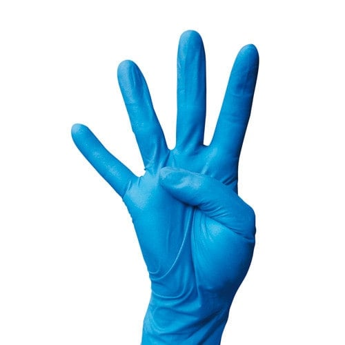 Monoart Latex Gloves blue | L