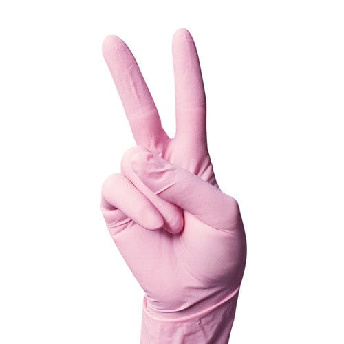 Monoart Latex Gloves rose | L