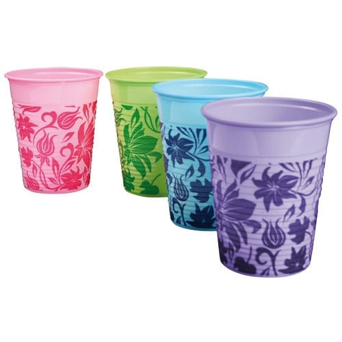 Drinking Cup «Flower» blue