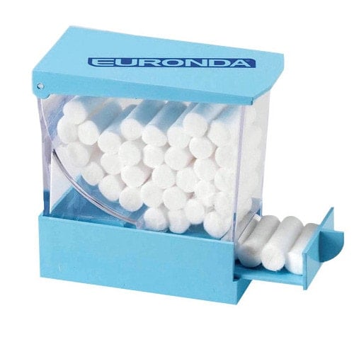 EURONDA Cotton Roll Dispenser blue