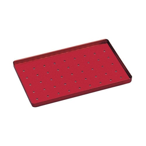 Standard Tray Base perforated | red