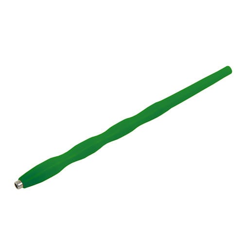 Dental mirror handle, coloured green