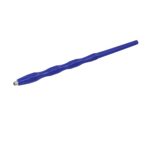 Dental mirror handle, coloured blue