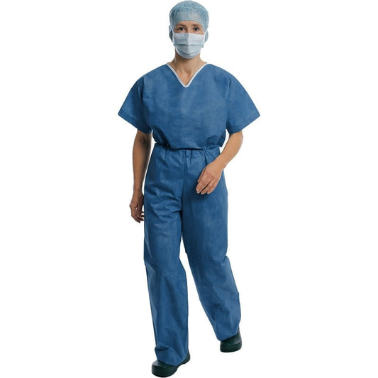 Foliodress® suit, Surgical Scrub Set blue | M