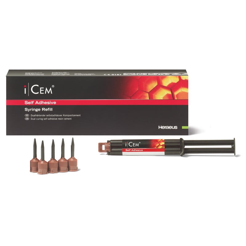 iCEM Self Adhesive 1 Automix syringe
