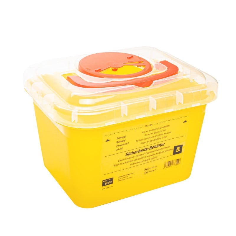 Teqler Sharps Container 5 Liter