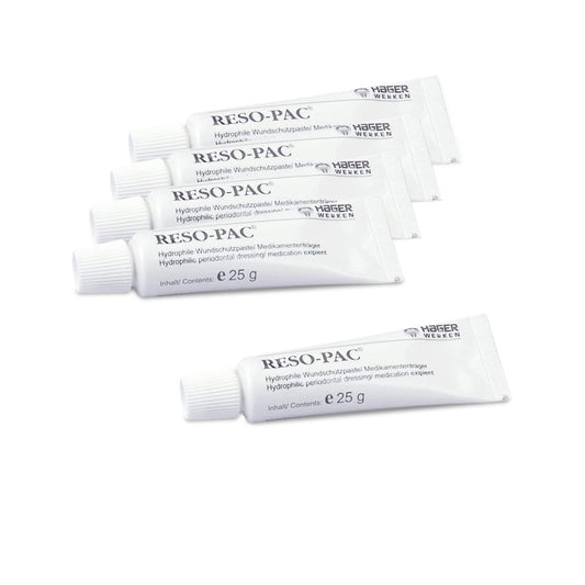 Reso-Pac Periodontal Dressing 5 Tubes with 25 g each