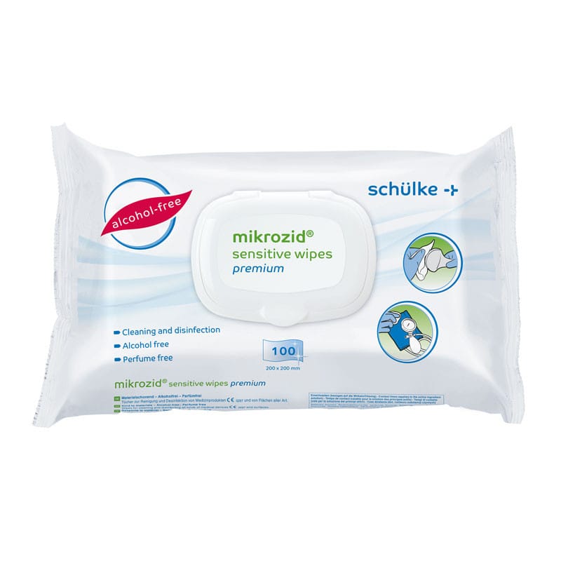 Mikrozid sensitive wipes premium 100 Standard Wipes
