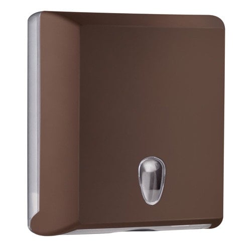 Paper Towel Dispenser «Colored Edition», small dark brown