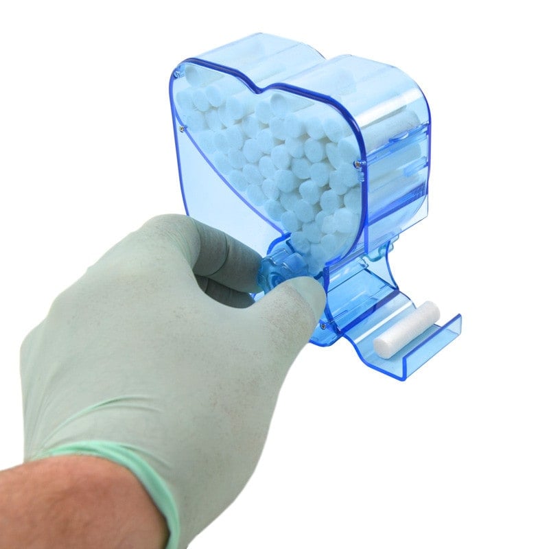 Tooth-Shaped Cotton Roll Dispenser