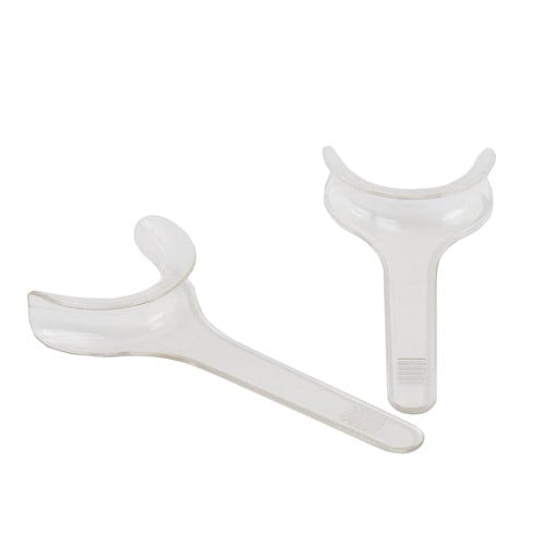 Cheek retractor with handle