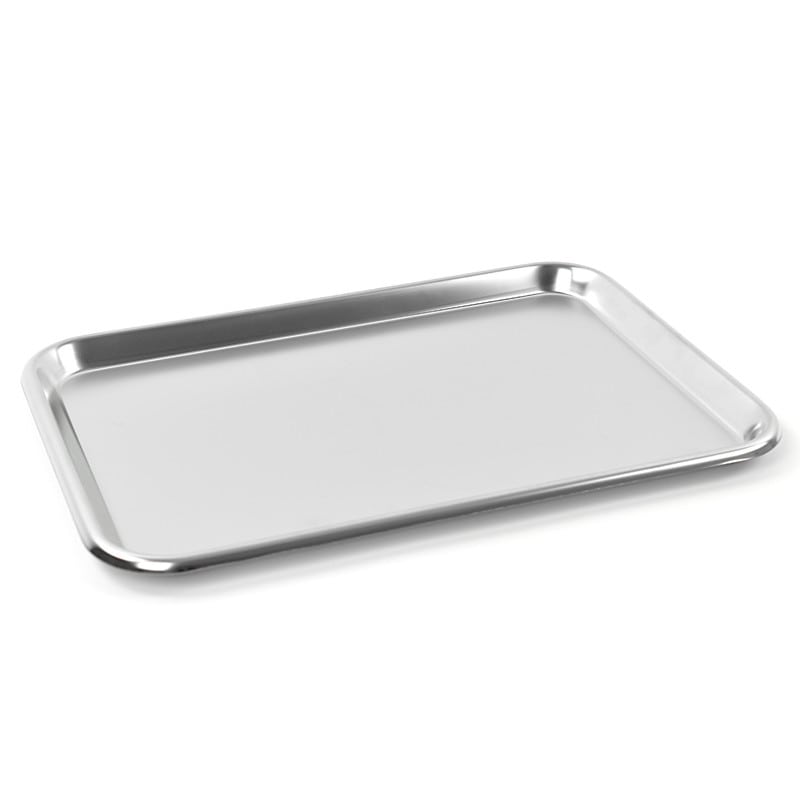 Stainless Steel Tray 39 x 27.5 x 1.9 cm