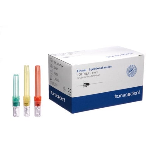 Injection Cannulae 25G, 0,5 x 42mm, rot