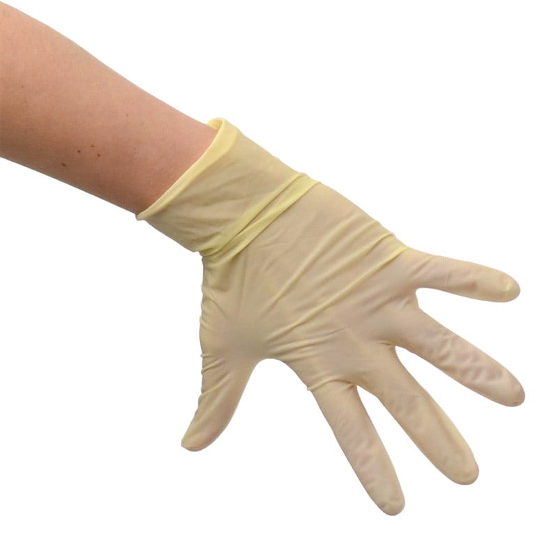 Unigloves Pearl Nitrile Gloves white | XS