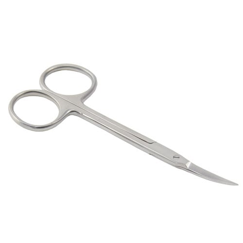 Curved gum scissors